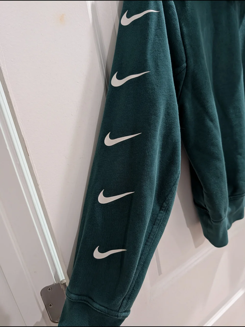 Nike Deep Teal Pullover Hoodie with Swoosh